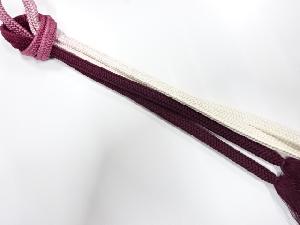 正絹　手組帯締め